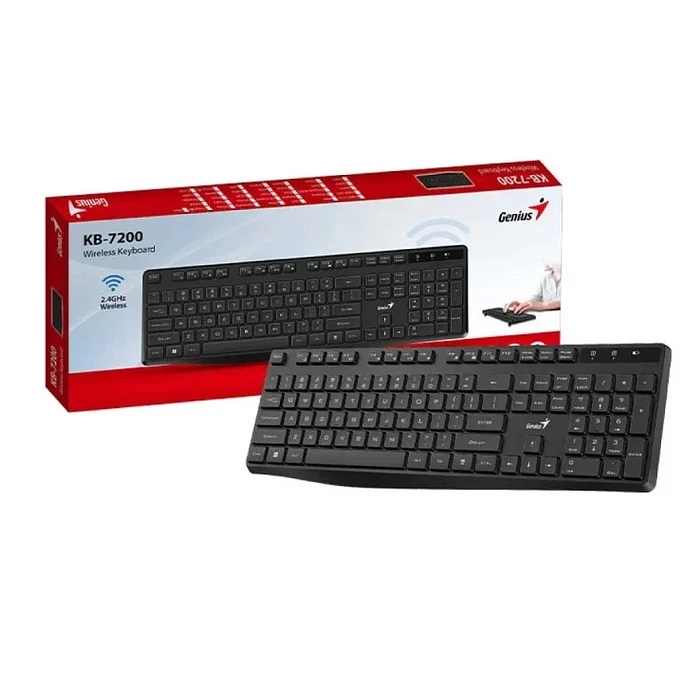 TECLADO INALAMBRICO GENIUS KB-7200 NEGRO 