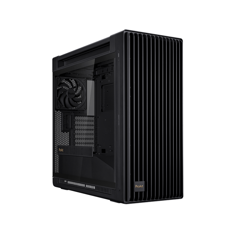 CASE MIDTOWER ASUS PROART PA602 TEMPERED GLASS 2 FAN 200MM 1 FAN 140MM PWM