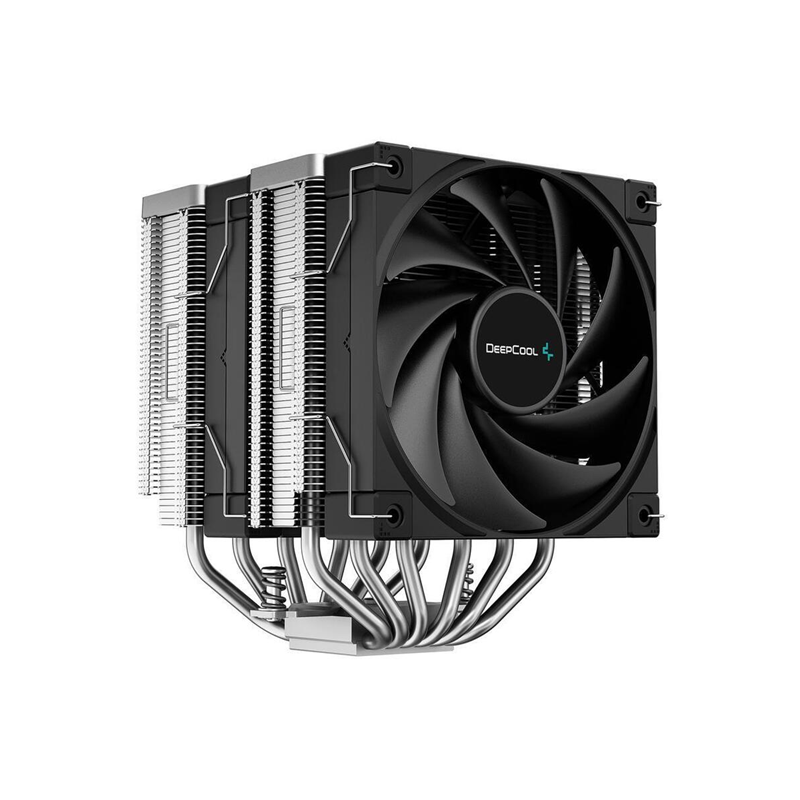 DISIPADOR DE AIRE DEEPCOOL AK620 PARA PROCESADOR INTEL 1700 Y AMD AM5 NEGRO BKNNMT-G