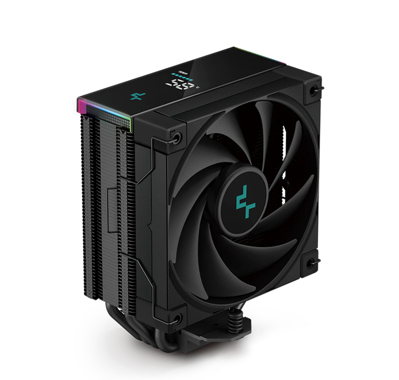 DISIPADOR DE AIRE DEEPCOOL AK400 DIGITAL RGB PARA PROCESADOR INTEL 1700 Y AMD AM5 NEGRO BKADMN-G