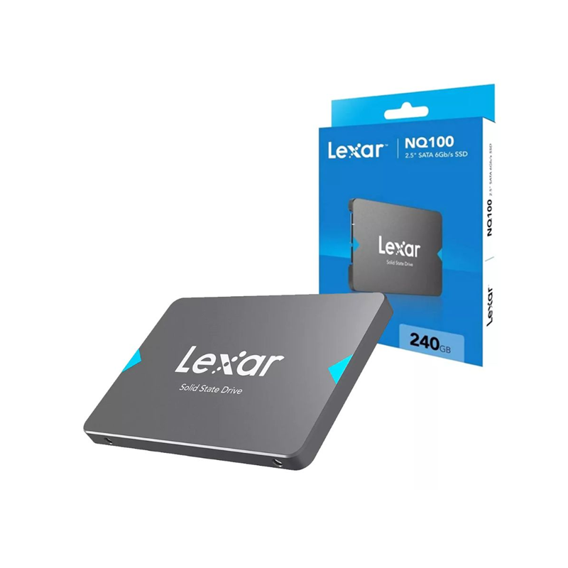 DISCO SOLIDO SSD LEXAR 240GB NQ100 2.5P HASTA 550MB LECTURA