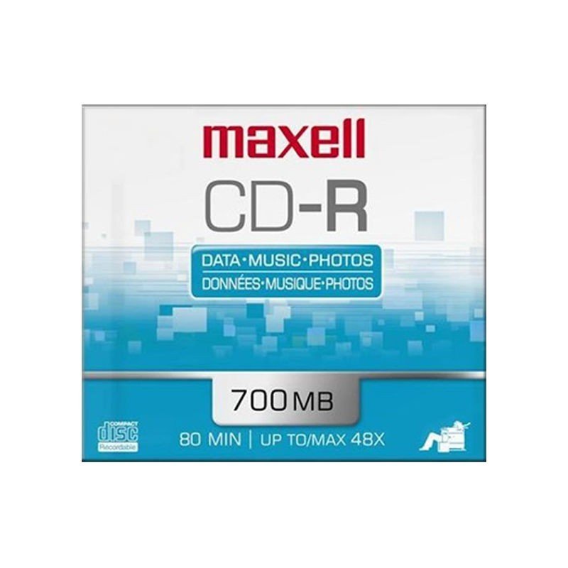 CD MAXELL 700MB MAX 48X CD-R 648282