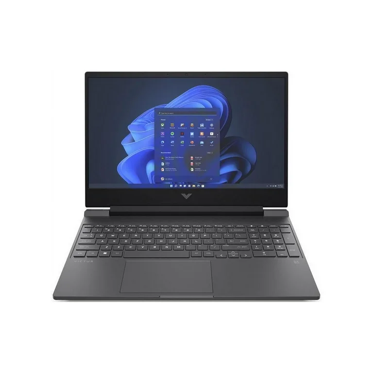 LAPTOP HP VICTUS 15-FB1030NR PROC. INTEL CORE i5 12450H RAM 8GB DDR4 ALMACENAMIENTO SSD 512GB RTX2050 4GB PANTALLA FHD IPS 15.6P 144hZ W11 SILVER 8H4N7UA