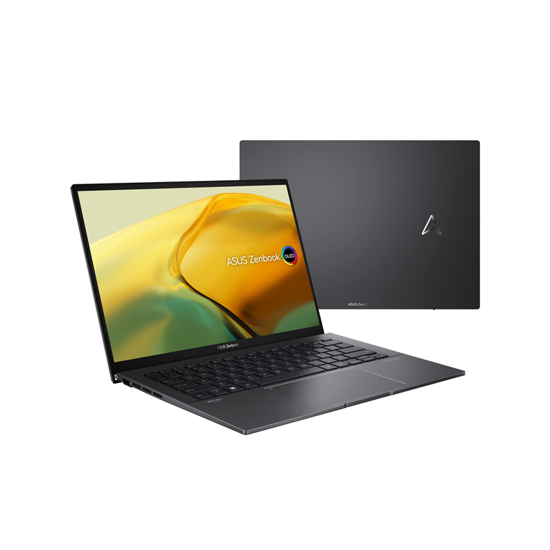 LAPTOP ASUS ZENBOOK UM3402YA-WS51T PROC. AMD RYZEN 5 7530U RAM 8GB ALMACENAMIENTO SSD 256GB PANTALLA OLED 2.8K TACTIL 14P W11 WIFI AX+BT KB US 