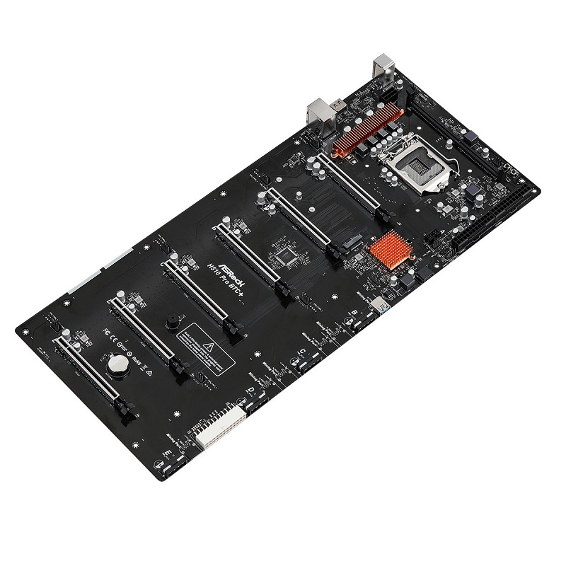 MOTHERBOARD ASROCK H510 PRO BTC+ 6 PCI-E X16 LGA1200