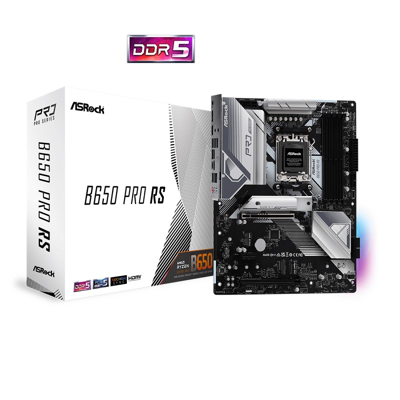 MOTHERBOARD ASROCK B650 PRO RS AM5 DDR5 90-MXBL10