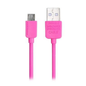 CABLE USB A MICROUSB REMAX LIGHT RC06M PINK
