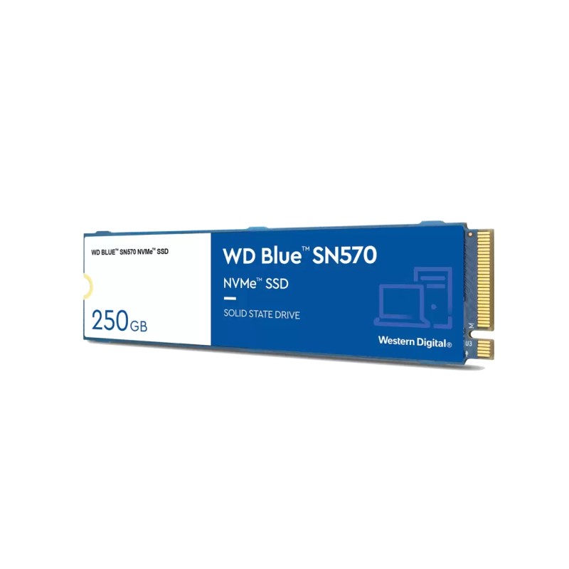UNIDAD DE ALMACENAMIENTO M.2 WD BLUE 250GB WDS250G3B0C WESTERN DIGITAL