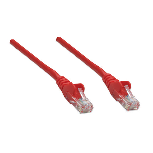 CABLE DE RED UTP CAT5E INTELLINET 3MTS RED