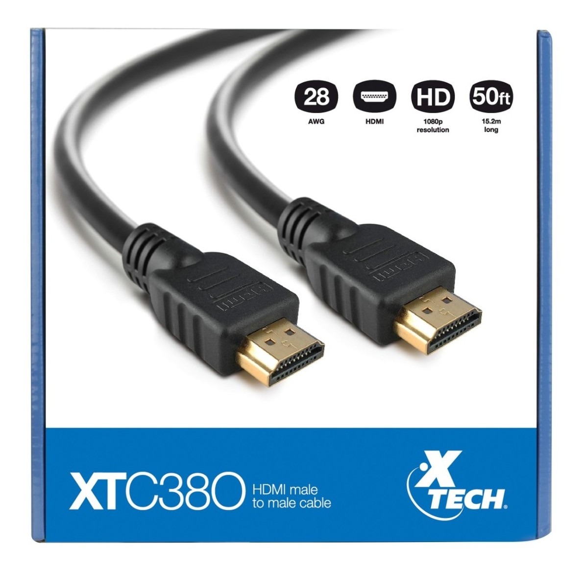 CABLE HDMI MACHO-MACHO DE 50FT XTC380 XTECH