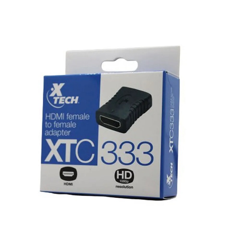 ADAPTADOR HDMI HEMBRA-HEMBRA  XTECH XTC333