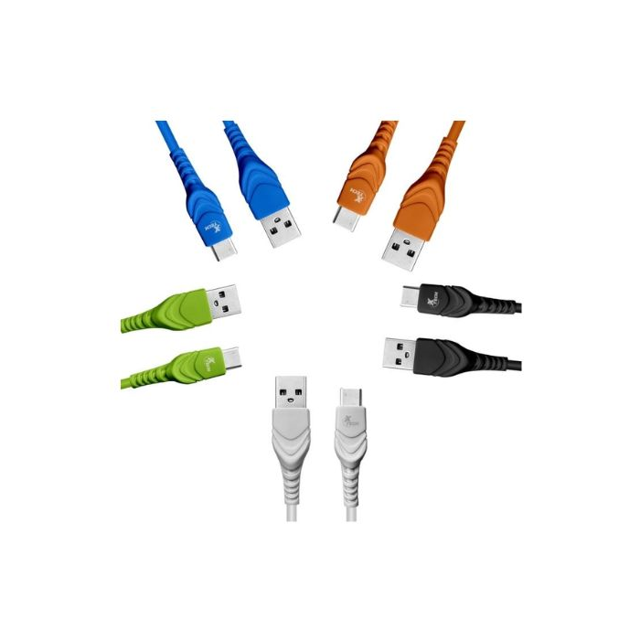 CABLE USB HACIA USB TIPO C XTECH 1.2MTS XTG-238 COLORES