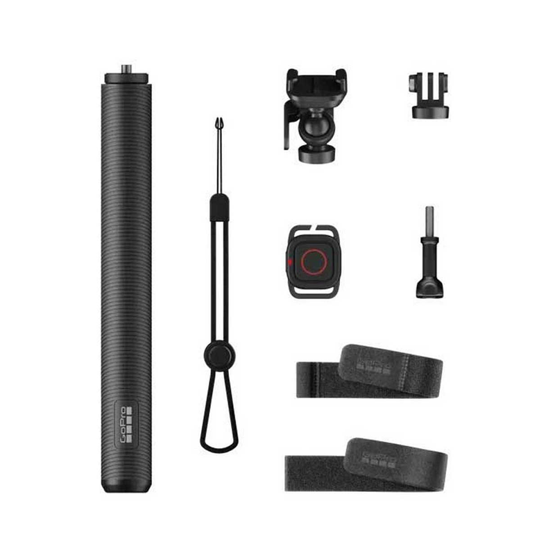 KIT GOPRO BASTON EXTENSOR CON CONTROL REMOTO CORREA PARA MUÑECA AGXTS-002