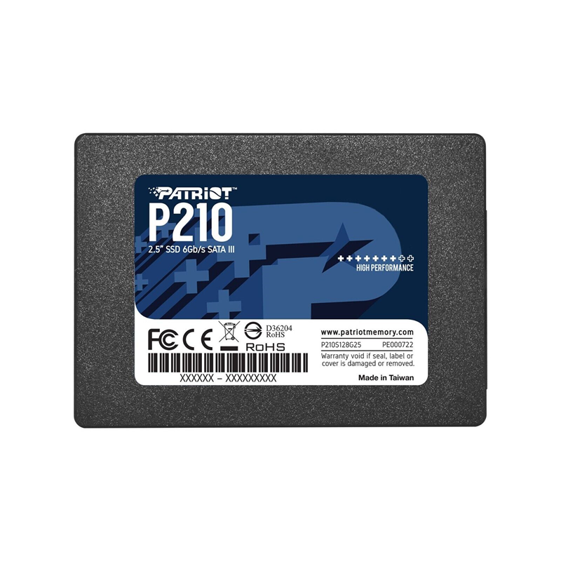 DISCO SOLIDO SSD PATRIOT P210 2TB 9SE00101-P210S2TB25 2.5P 