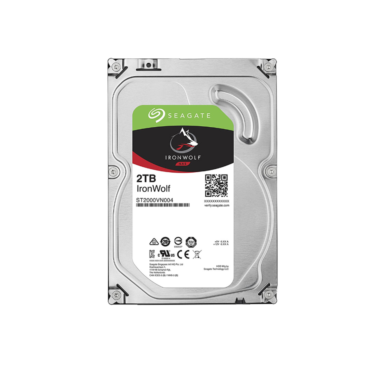 DISCO DURO SEAGATE IRONWOLF 2TB 64MB ST2000VN004